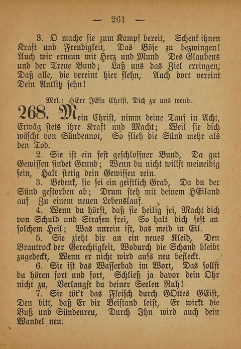 Kropper Gesang- und Liederbuch: (4. ed) page 261