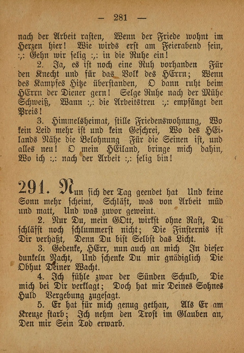Kropper Gesang- und Liederbuch: (4. ed) page 281
