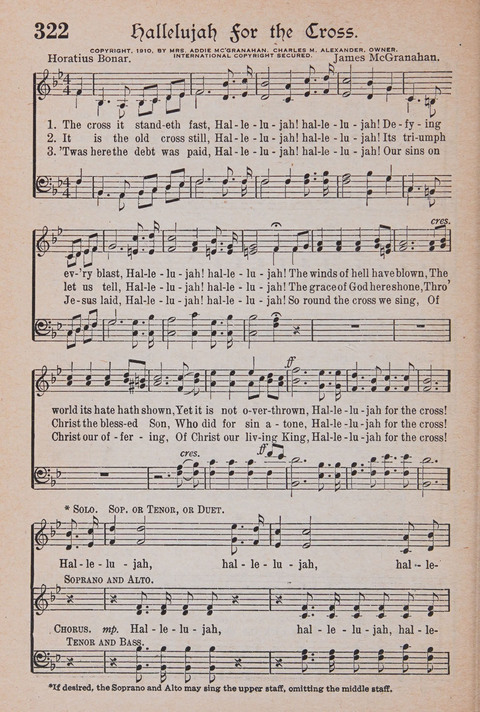 Kingdom Songs: the choicest hymns and gospel songs for all the earth, for general us in church services, Sunday schools, and young people meetings page 305