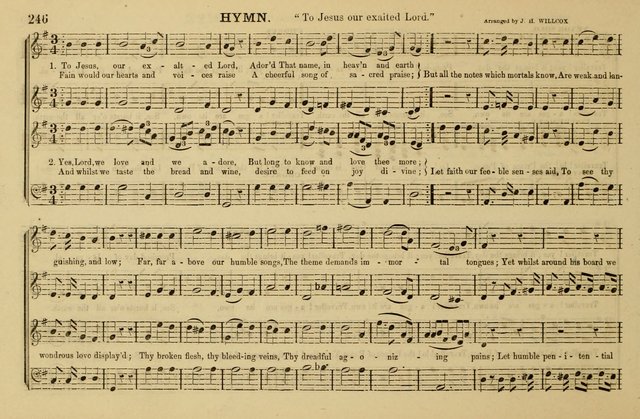 The Key-Stone Collection of Church Music: a complete collection of hymn tunes, anthems, psalms, chants, & c. to which is added the physiological system for training choirs and teaching singing schools page 246