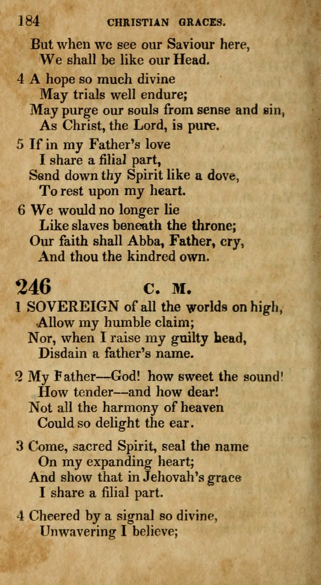 The Lyrica: a collection of psalms, hymns, and spiritual songs, adapted to general use page 184