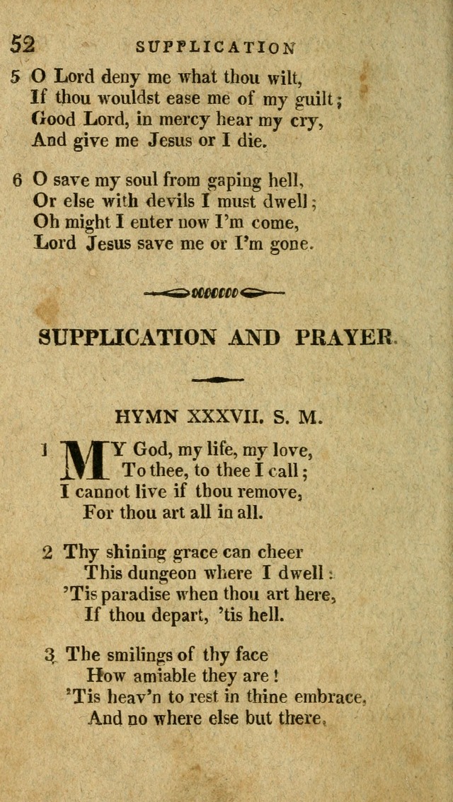 The Latest Collection of Original and Select Hymns and Spiritual Songs page 52