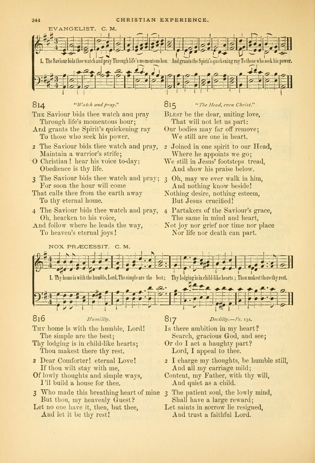 Laudes Domini: a selection of spiritual songs ancient and modern page 344