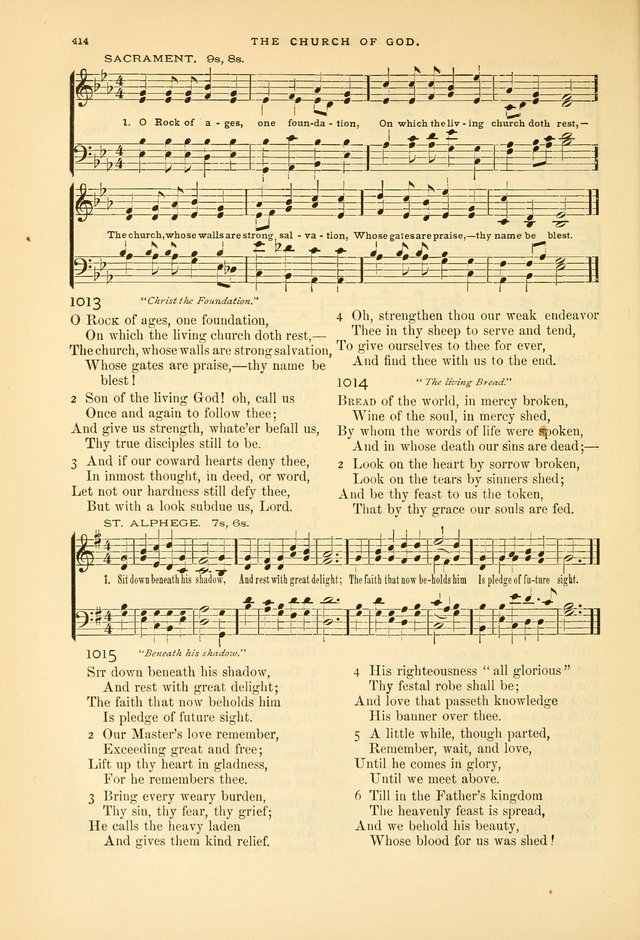 Laudes Domini: a selection of spiritual songs ancient and modern page 416