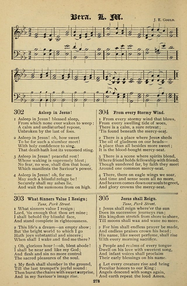 Living Hymns: for use in the Sabbath School, Christian Endeavor Meetings, the church & home page 278