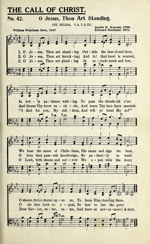 Living Hymns: the small hymnal: a book of worship and praise for the developing life page 39