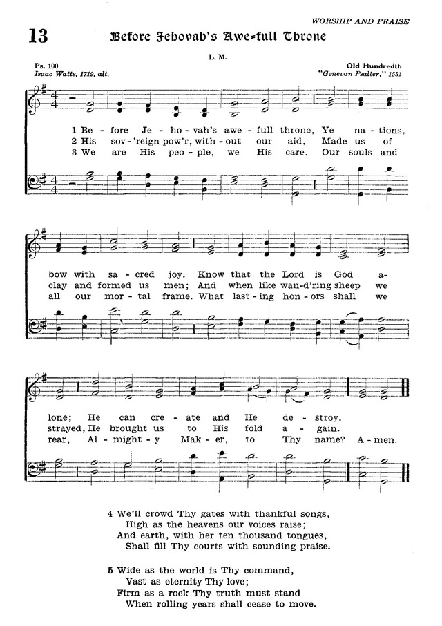 The Lutheran Hymnal page 184