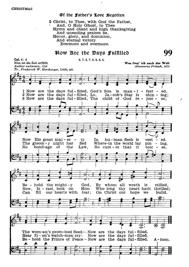 The Lutheran Hymnal page 277