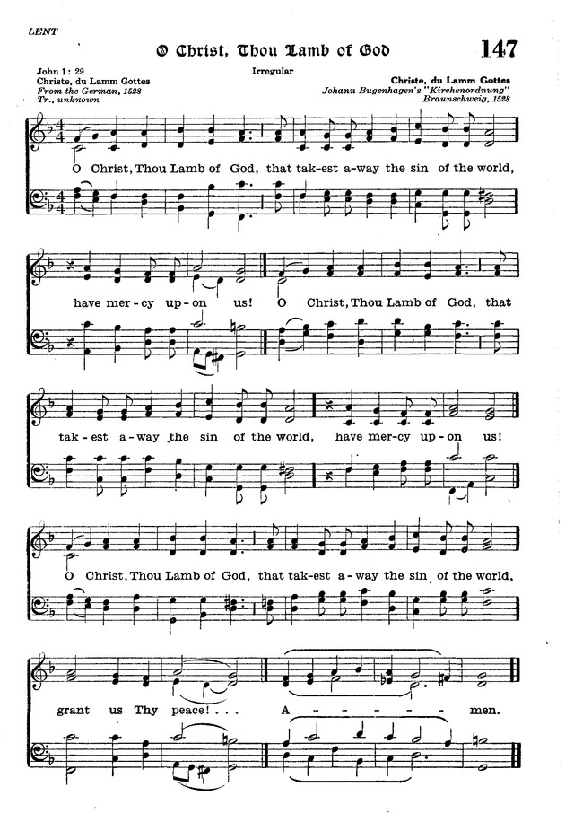The Lutheran Hymnal page 327
