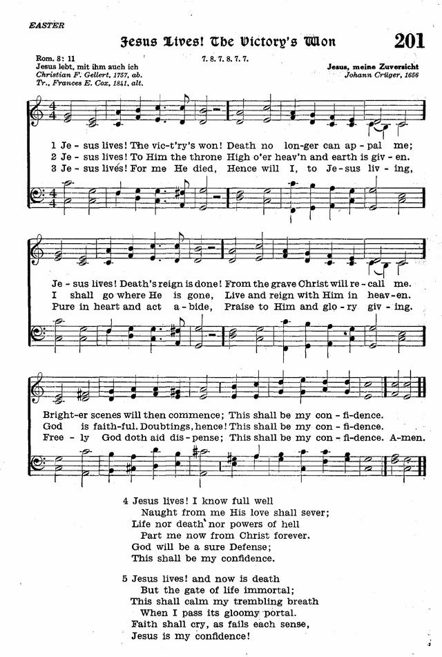 The Lutheran Hymnal page 381