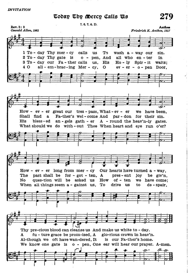 The Lutheran Hymnal page 461