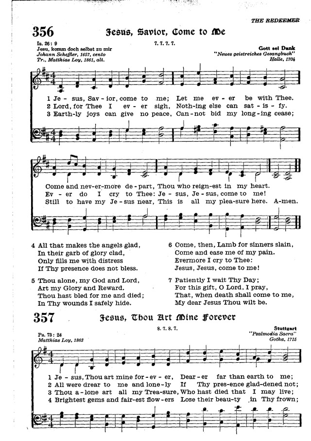 The Lutheran Hymnal page 534