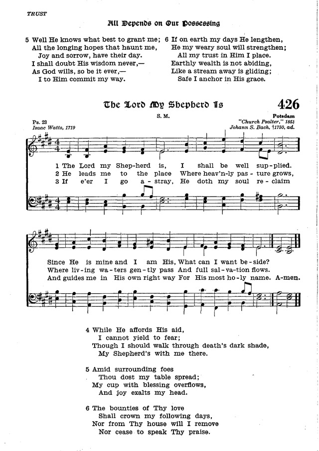 The Lutheran Hymnal page 605