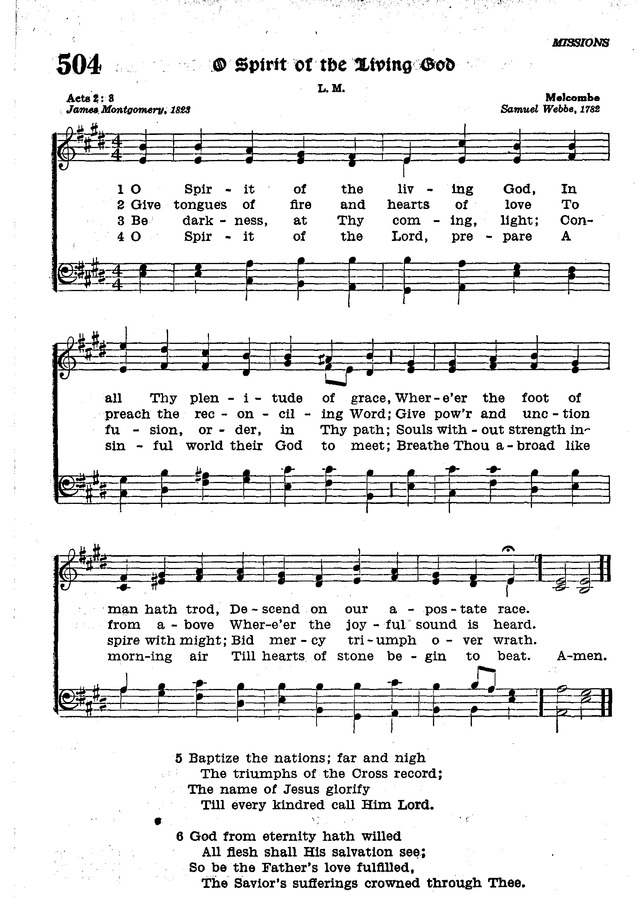 The Lutheran Hymnal page 678
