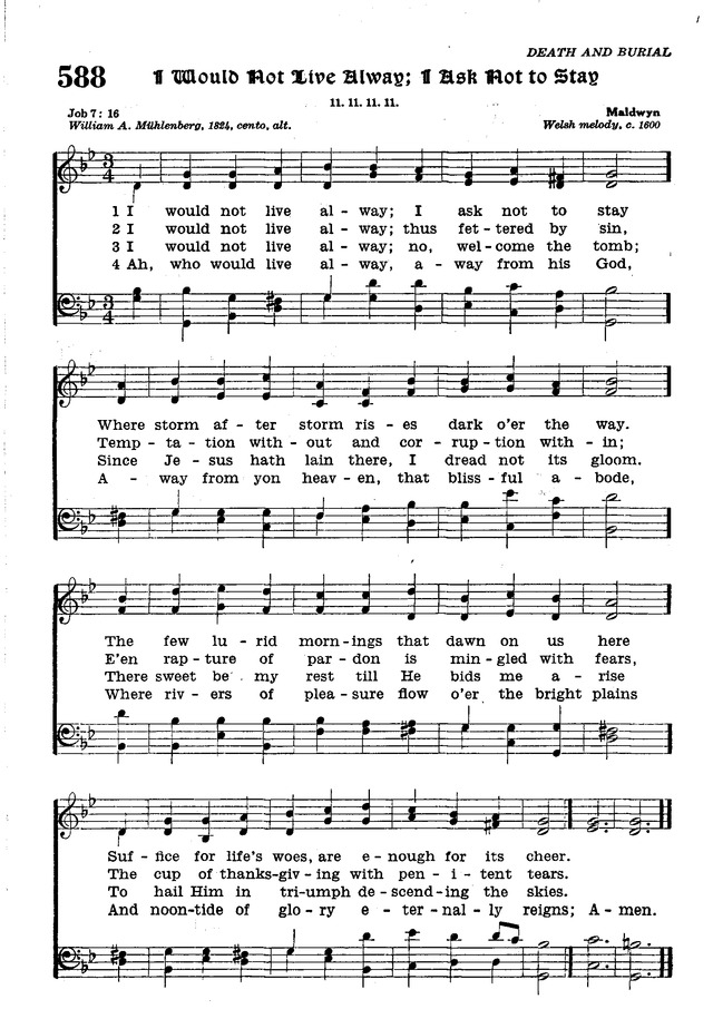 The Lutheran Hymnal page 758