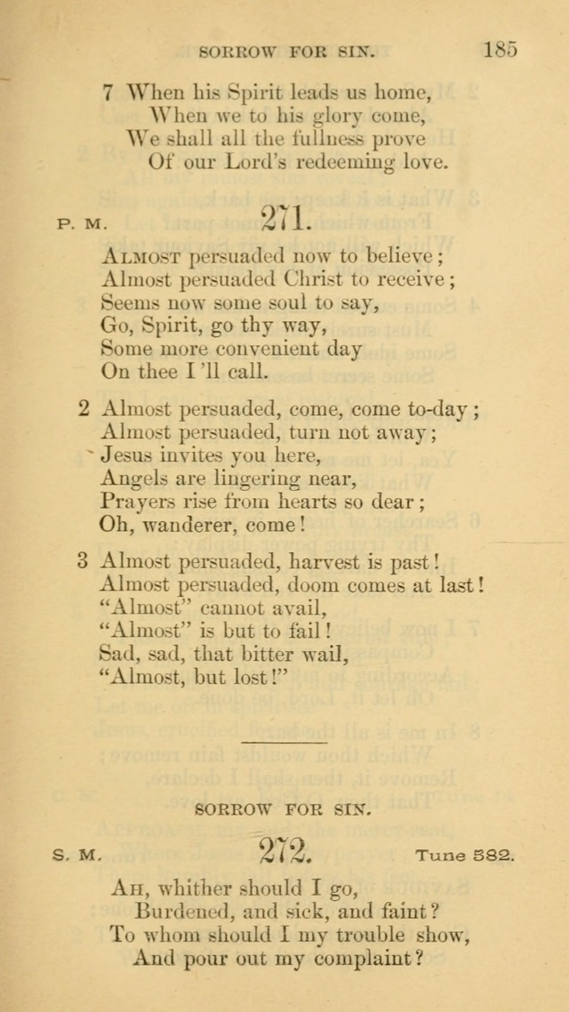 The Liturgy and Hymns of the American Province of the Unitas Fratrum page 261