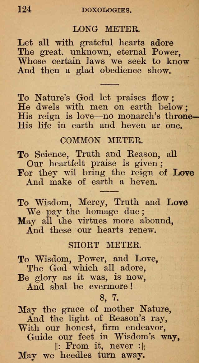 The Liberal Hymn Book: a collection of liberal songs adapted to popular tunes. For use in liberal leagues and other meetings, and in liberal homes page 128