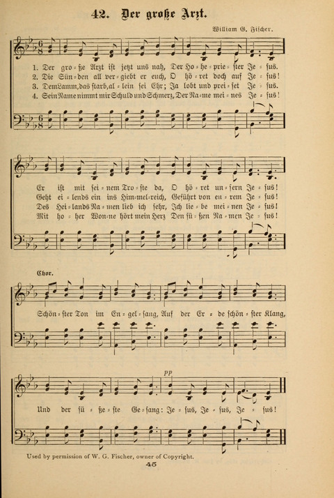 Lobe den Herrn!: eine Liedersammlung für die Sonntagschul- und Jugendwelt page 43