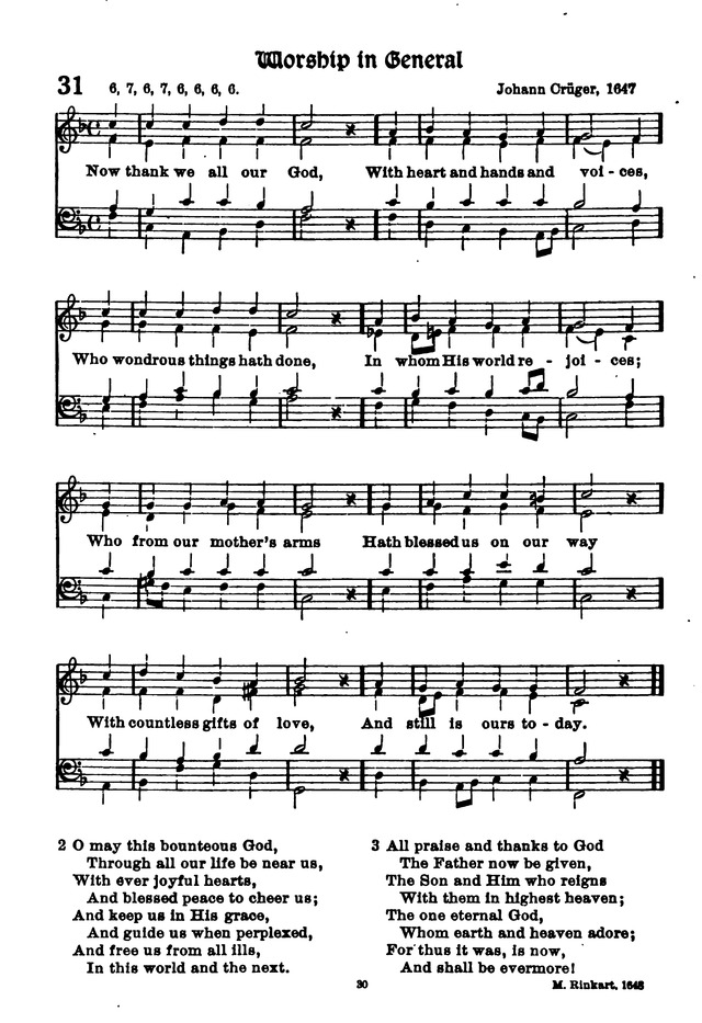 The Lutheran Hymnary page 129