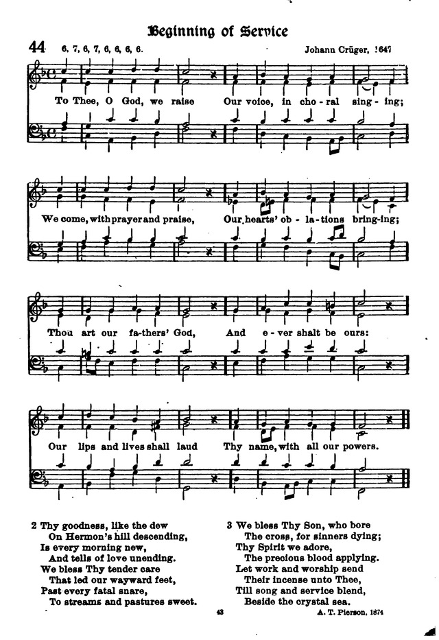 The Lutheran Hymnary page 142