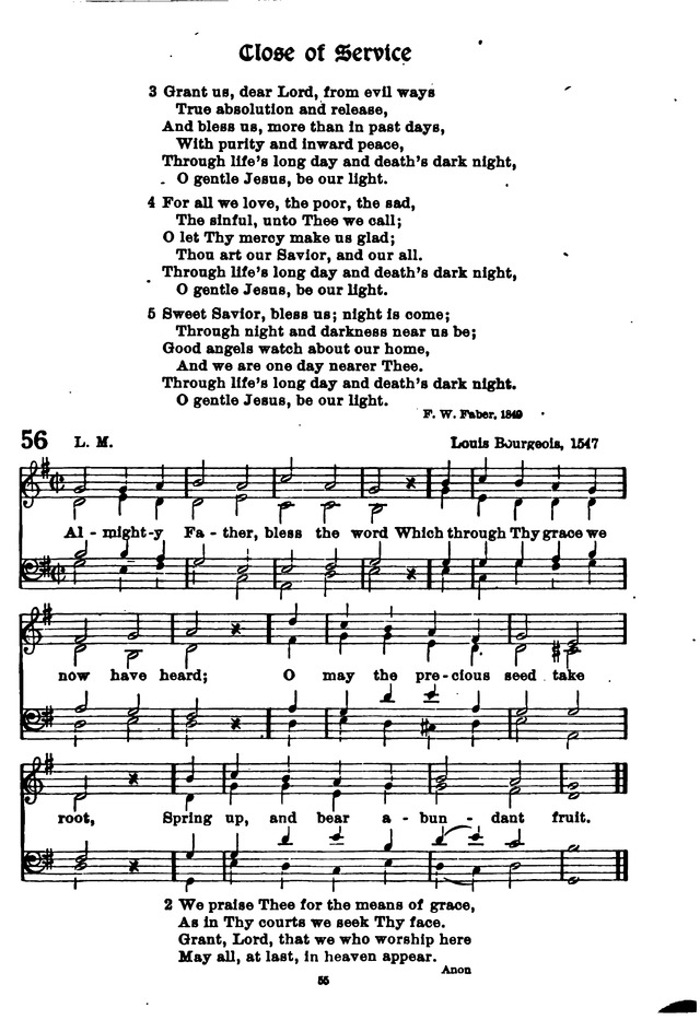 The Lutheran Hymnary page 154