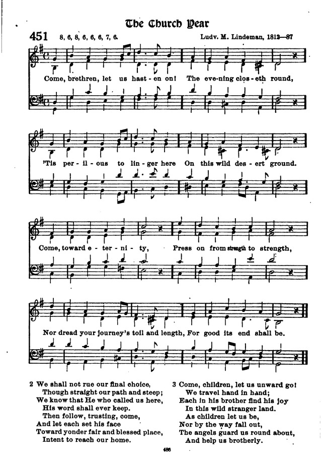 The Lutheran Hymnary page 585
