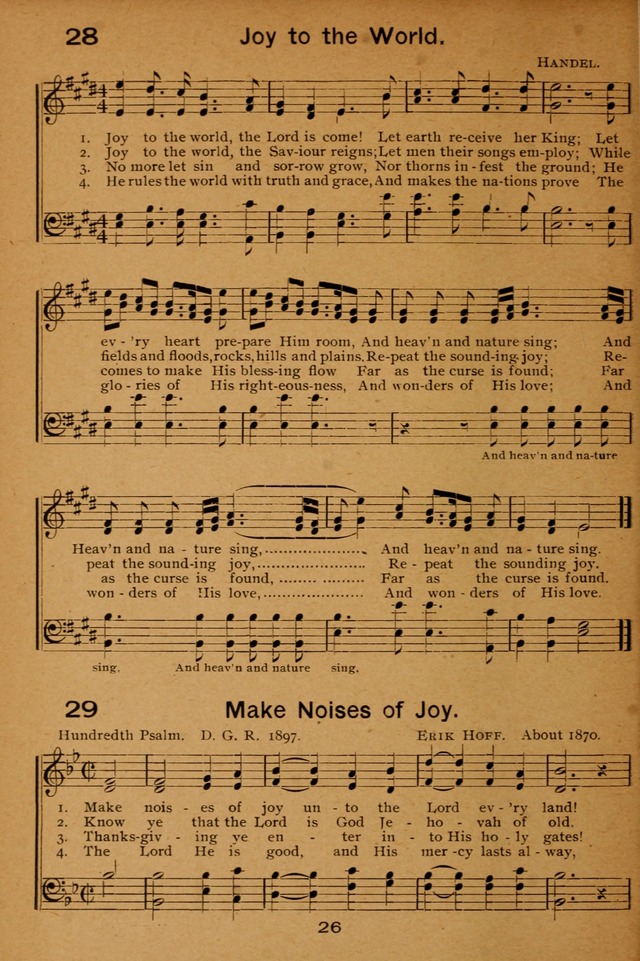Lutheran Hymnal for the Sunday School page 26