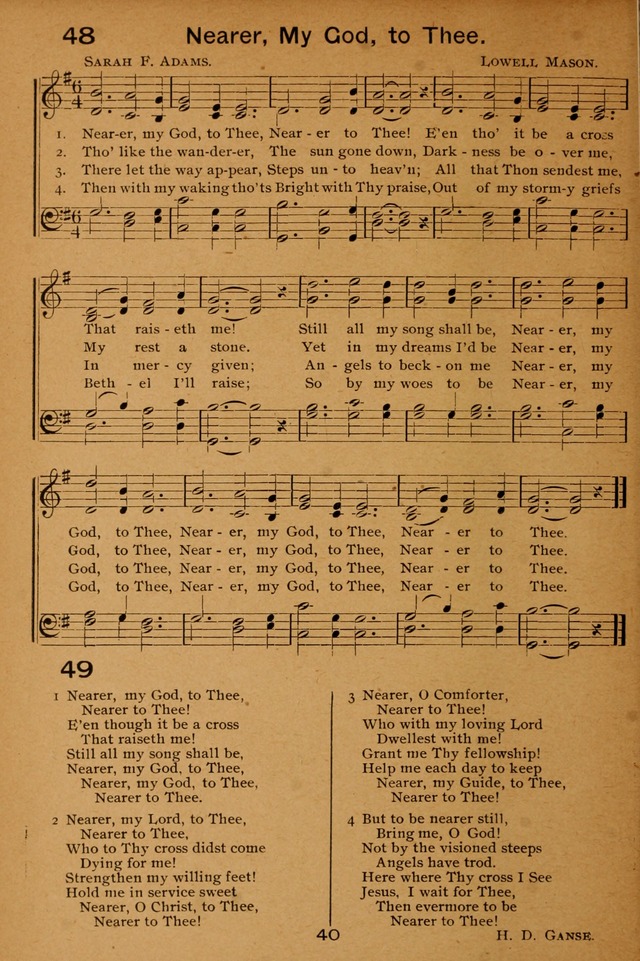 Lutheran Hymnal for the Sunday School page 40