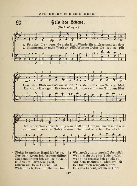 Liederlust: Altes und Neues für Muntere Sänger in Kirche, Schule und Haus page 117