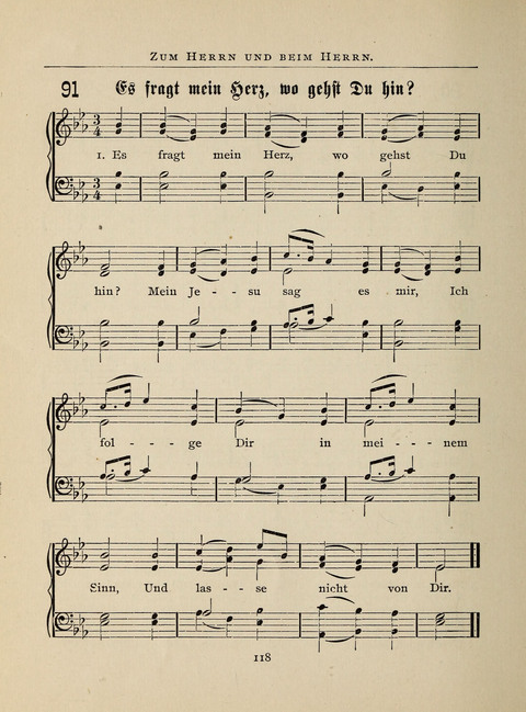Liederlust: Altes und Neues für Muntere Sänger in Kirche, Schule und Haus page 118