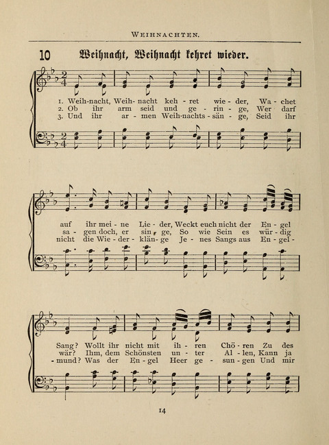 Liederlust: Altes und Neues für Muntere Sänger in Kirche, Schule und Haus page 14