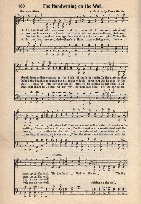 Light and Life Songs No. 3 page 108