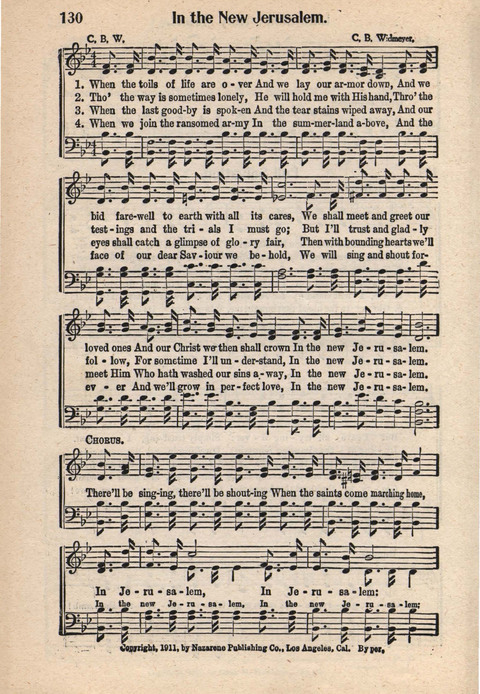 Light and Life Songs No. 3 page 130