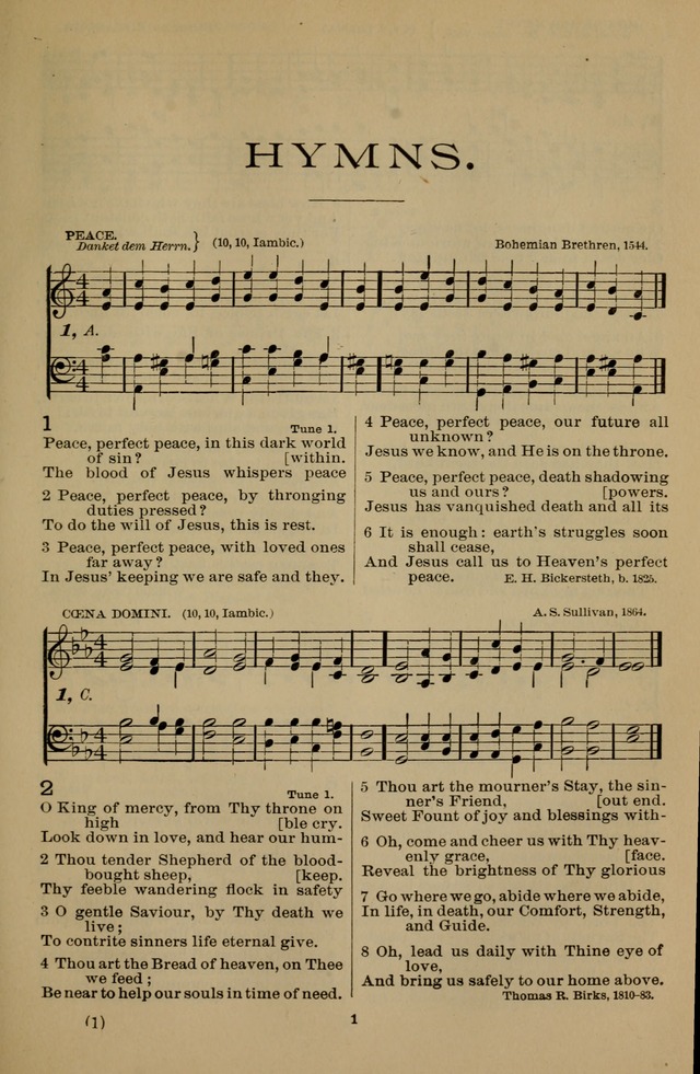 The Liturgy and the Offices of Worship and Hymns of the American Province of the Unitas Fratrum, or the Moravian Church page 185