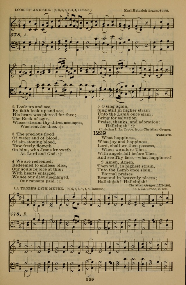 The Liturgy and the Offices of Worship and Hymns of the American Province of the Unitas Fratrum, or the Moravian Church page 523