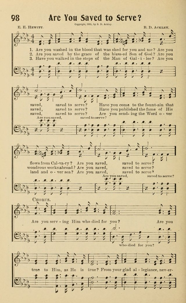 Life and Service Hymns page 101