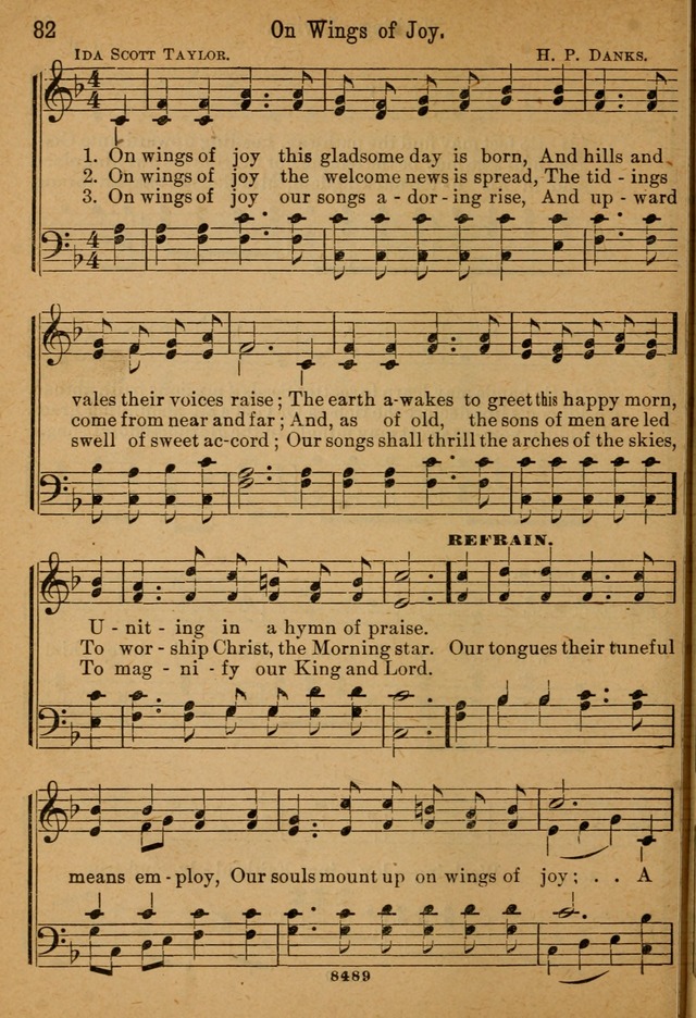 Little Sacred Songs: for Little Singers of the primary department of the Sunday school, and for Kindergartens and the home page 82