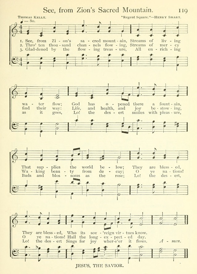 Life-Time Hymns: a collection of old and new hymns of the Christian Church page 127