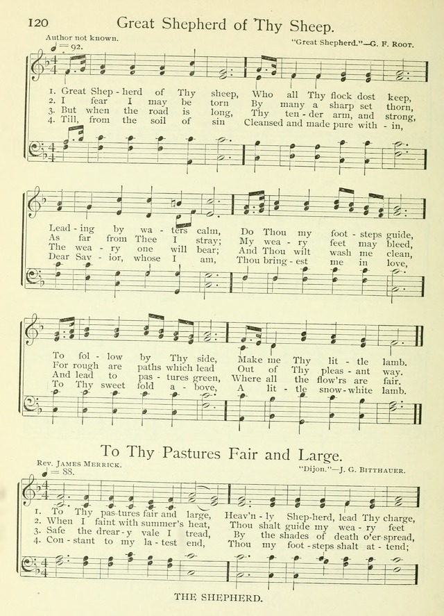 Life-Time Hymns: a collection of old and new hymns of the Christian Church page 128
