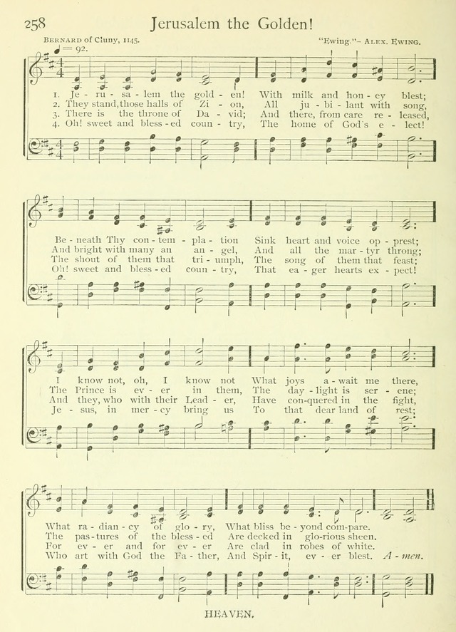 Life-Time Hymns: a collection of old and new hymns of the Christian Church page 266