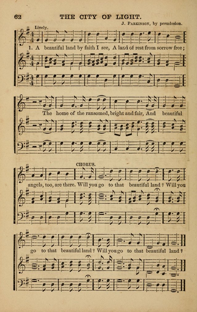 The Melodeon: a collection of hymns and tunes with original and selected music, adapted to all occiasions of social worship page 62