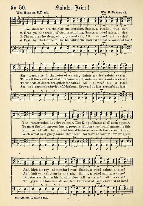 The Male Chorus No. 1: for use in gospel meetings, Christian associations and other religious services page 52