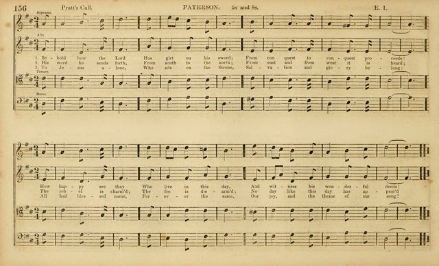 The Mozart Collection of Sacred Music: containing melodies, chorals, anthems and chants, harmonized in four parts; together with the celebrated Christus and Miserere by ZIngarelli page 156