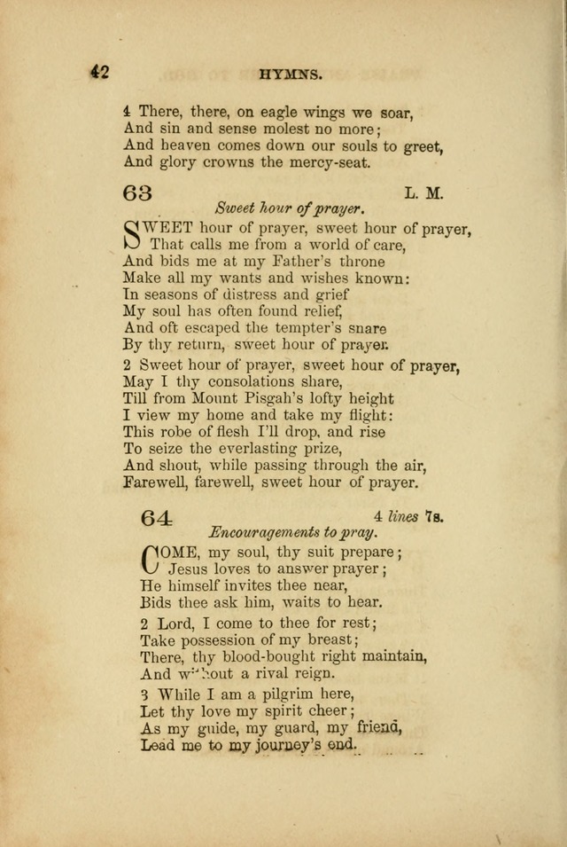 A Manual of Devotion and Hymns for the House of Refuge, City of New York page 116