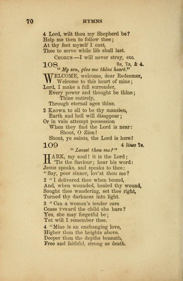 A Manual of Devotion and Hymns for the House of Refuge, City of New York page 144
