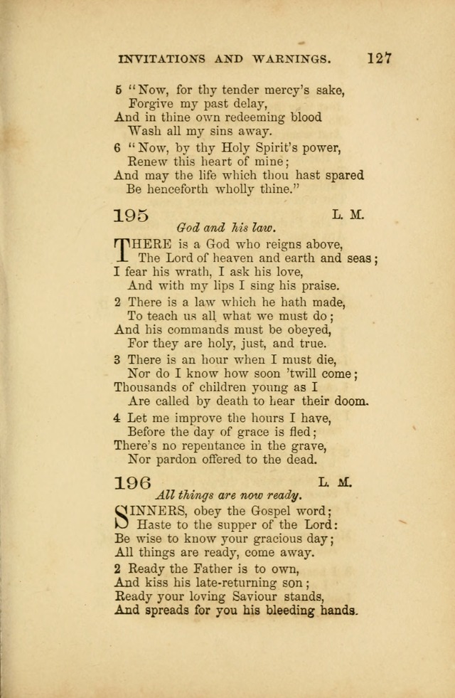 A Manual of Devotion and Hymns for the House of Refuge, City of New York page 203