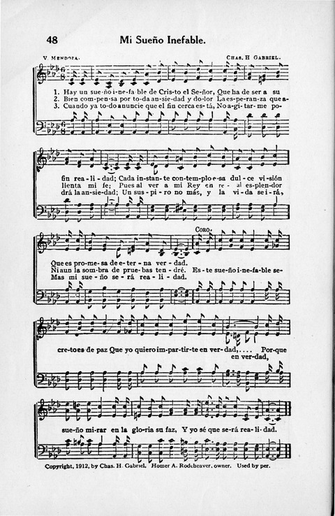 Melodias Evangelicas para el Uso de las Iglesias Evangelicas de Habla Española en Todo el Mundo page 55