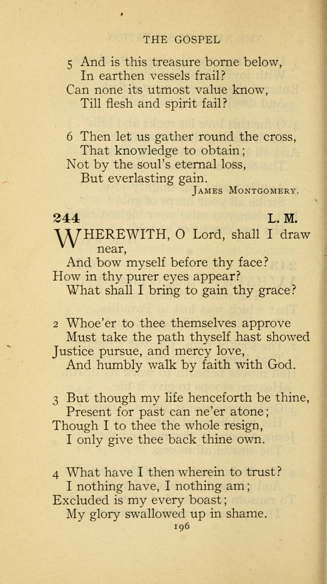 The Methodist Hymnal (Text only edition) page 196