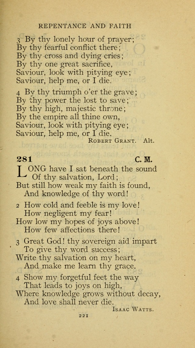 The Methodist Hymnal (Text only edition) page 221