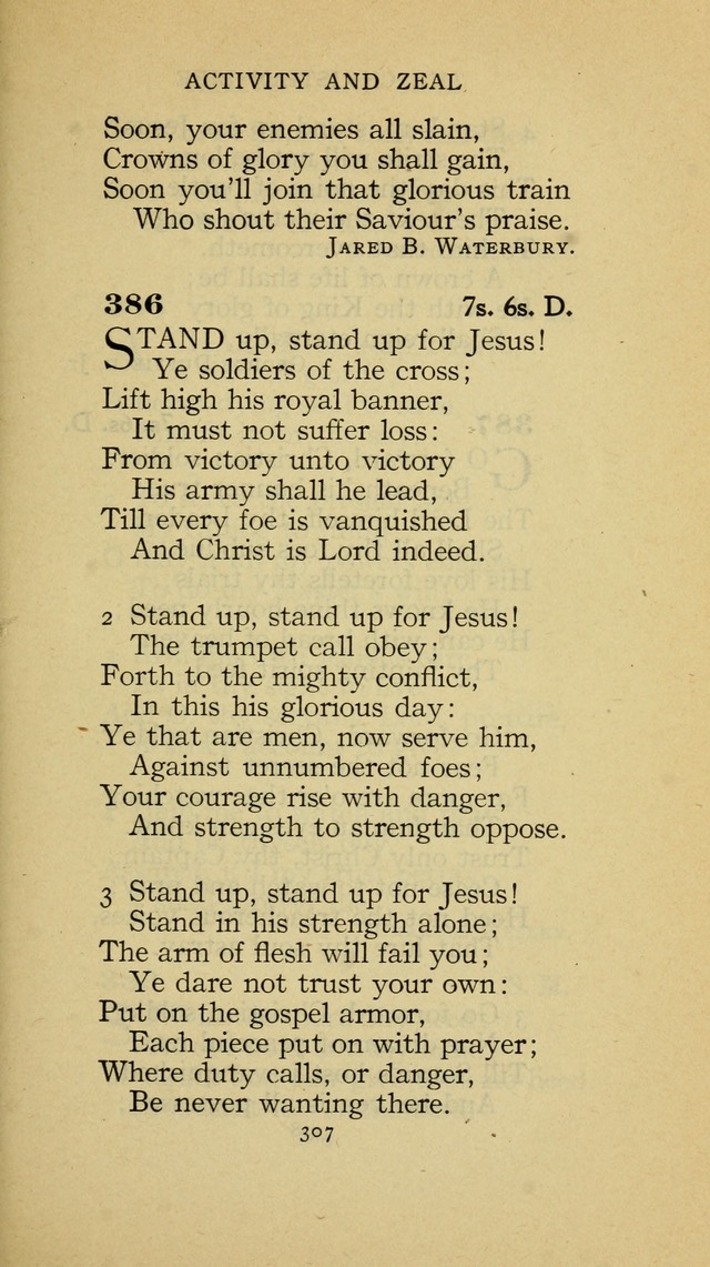The Methodist Hymnal (Text only edition) page 307